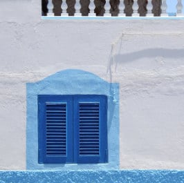 Une fênetre à Agaete par Christine Vaufrey, das Fenster in El Puerto de las Nieves, a window in Gran Canaria