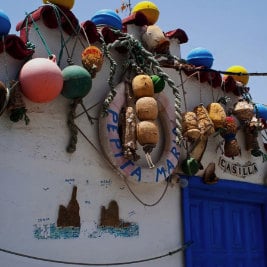 El Dedo de Dios antes y después, por Diego Garcés, maison typique à El Puerto de las Nieves, Fischerhaus in Agaete, fisherman house in the Canaries