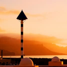 Vanilla sunset by Iván García, la queu du dragon au coucher du soleil en Agaete, Sonnenuntergang in El Puerto de las Nieves, puesta de sol en el norte de Gran Canaria