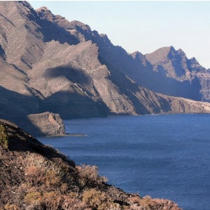 Duncan Gladys, road from Agaete to La Aldea, Aussicht der Strasse von Agaete bis Mogán in Gran Canaria, la Queue du Dragon