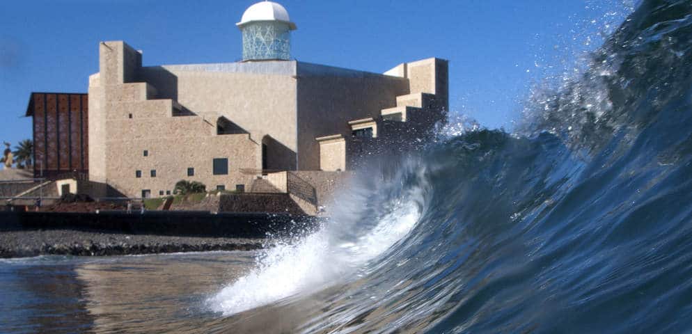 La plage de Las Canteras, Las Palmas de Gran Canaria, Auditorium Alfredo Kraus, Konzerte in Gran Canaria, music in the Canaries